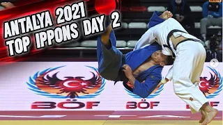 Top Ippons - Judo Grand Slam Antalya 2021 - DAY 2