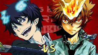 Tsuna Sawada vs Rin Okumura. Épicas Batallas de Rap del Frikismo | Keyblade ft. Kinox