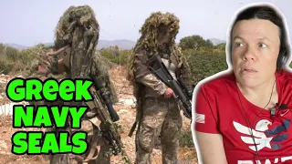 Greek Navy Seals //US Soldier Reacts to Greek Special Forces