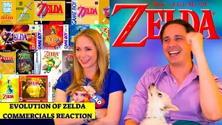 Evolution of Zelda Commercials Reaction