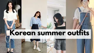 Korean Type summer outfits | Summer outfit ideas for girls | Summer outfits @explorewithpreeta