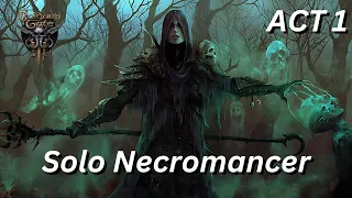 Beginning of The Walking Dead -  Necromancer Solo Honour Mode - Act 1 | Baldur's Gate 3