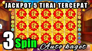 🔴 WOOW...‼️CUMA 3 SPIN JP 5 TIRAI PAKAI ROOM INI HEBAT BENAR BOSKUE - JACKPOT TIRAI 5 90B FAFAFA