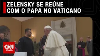 Zelensky pede apoio do papa Francisco para plano de paz ucraniano | CNN 360º