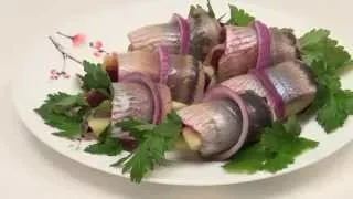 Рецепты праздничных закусок. ЗАКУСКА ИЗ СЕЛЬДИ.