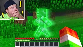 FINDING GREEN STEVE IN MINECRAFT! *NOT CLICKBAIT*