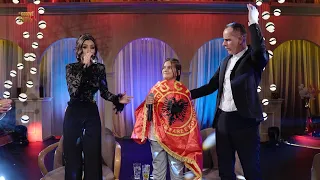 n’Kosove show : Xhida & Ronela Gashi - n’Mitrovice me ngrite flamurin -LIVE ( Ndegjoni sa bukure)