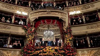 Intervento del Presidente Mattarella al Teatro alla Scala di Milano