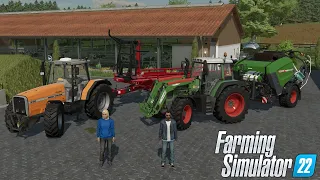 NIEUWE TREKKER AANSCHAFFEN EN 1000 BALEN!? - Farming Simulator 22 Timelapse