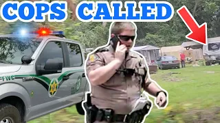 COPS CALLED ON BAD NEIGHBORS GOING TO COURT