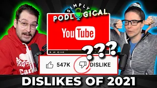 YouTube dislikes in 2021 - SimplyPodLogical #87