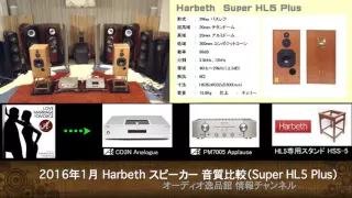 2016年1月 Harbeth Speaker 比較試聴(5) Super HL5 Plus