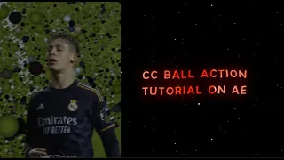 AFTER EFFECTS CC BALL ACTION TUTORIAL