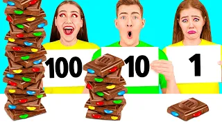 100 Слоев еды Челлендж #3 c PaRaRa Challenge