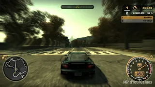 Need For Speed Most Wanted (2005) Mazda RX-7 Gameplay (4K UHD 60FPS)