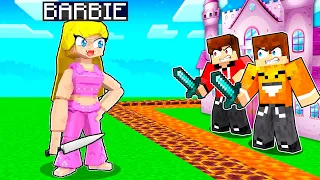 BARBIE vs TAJNA BAZA w Minecraft!