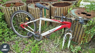 Abandoned rusty bicycle, how to restore it?