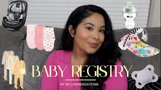 Newborn Must-Haves | Add these to your baby registry !