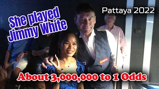 When My Girlfriend Played Jimmy White. Pattaya 2022