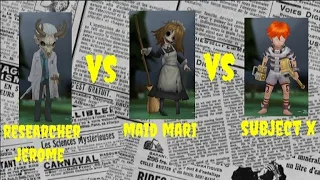 researcher jerome vs maid mari vs subject x/granny's house multiplayer