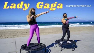 10 Min Trampoline Workout | Lady Gaga Rebounder Dance Workout