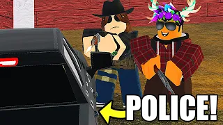 Farmers SHOOT at Undercover COPS! - ERLC Roblox Liberty County