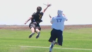 Incredible Ultimate Frisbee Play