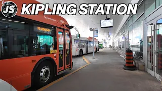 Kipling Station Bus Terminal & TTC Subway | Toronto Walk