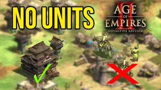 Age of Empires II, But I Build NO UNITS