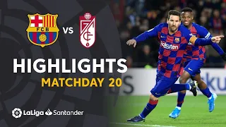 Barcelona Vs Granada Full Match Highlight 1 2 720 hd