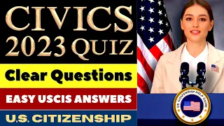 1 to 100 Civics Test 2023 Questions, Quiz, US Citizenship, Easy Answers, Citizenship, Interview, 30