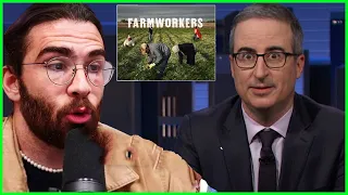 Farmworkers: Last Week Tonight with John Oliver | HasanAbi reacts to LastWeekTonight