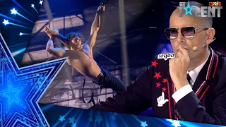 This UKRAINIAN and the GREAT HEIST in this acrobatic number | Semifinal 01 | Spain's Got Talent 2021