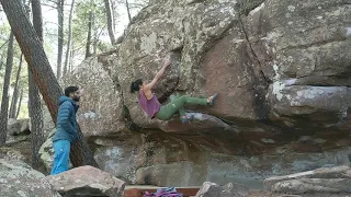 Albarracin Bouldering 2019: A few 6c/6c+ blocs [Sylvia]