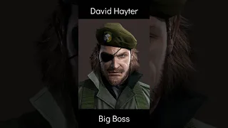 Kiefer Sutherland vs David Hayter Voice Comparison ("You're fired." Venom Snake vs Big Boss)