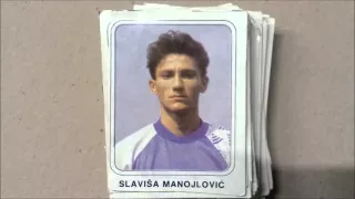 Stickers Yugoslavian Football League 91/92 Collection