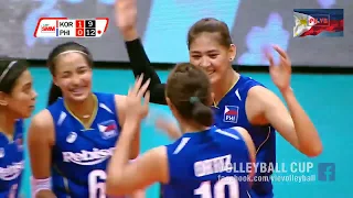 Jaja Santiago | Philippines vs South Korea | Asian Women's Volleyball Championship 2017