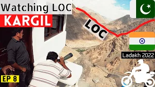 [Ep 8] Watch Pakistani Checkpost from Kargil from here | Hunderman village | Ladakh 2022