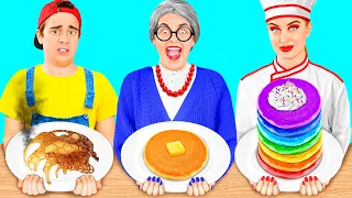 Sfida Di Cucina — Io vs Nonna | Battaglia Alimentare di BaRaDa Challenge