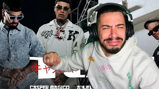 (REACCION) Anuel AA, Casper Magico, Luar La L & Izaak - Toki (Video Oficial)