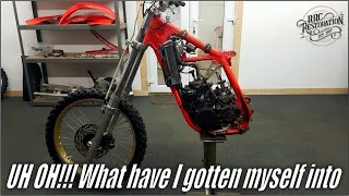 Honda CR250 Full Restoration - Part 1 - The Teardown