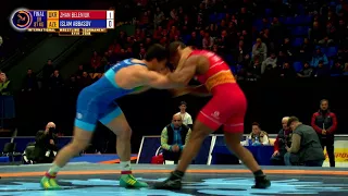 GR   87 kg UKR ZHAN BELENIUK   AZE ISLAM ABBASOV