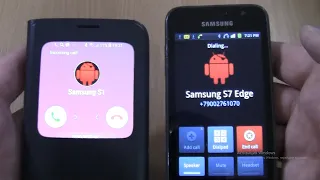 Over the Horizon Incoming call & Outgoing call at the Same Time Samsung Galaxy S7 edge cover +S1