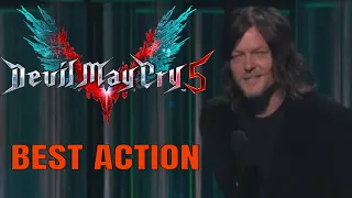 Norman Reedus Presents Best Action Award | Devil May Cry 5 | The Game Awards 2019