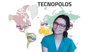 O que são Tecnopolos (polos tecnológicos)? - Geografia | Samara Diniz