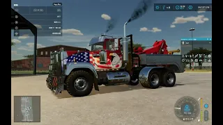 FS22 - Mack Super Liner Tow Truck Rescue Mack Anthem @ Western Australia