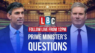 Rishi Sunak vs Keir Starmer at Prime Minister's Questions | Watch LIVE