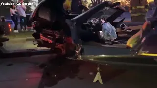 Pagani Crash 😱😱  | Son Crashed Dad's Hypercar |