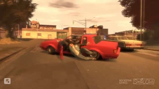GTA 4 - Аварии, трюки и падения (Stunts and Crashes) #23