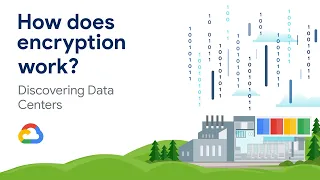 How does encryption work at Google's data centers?
